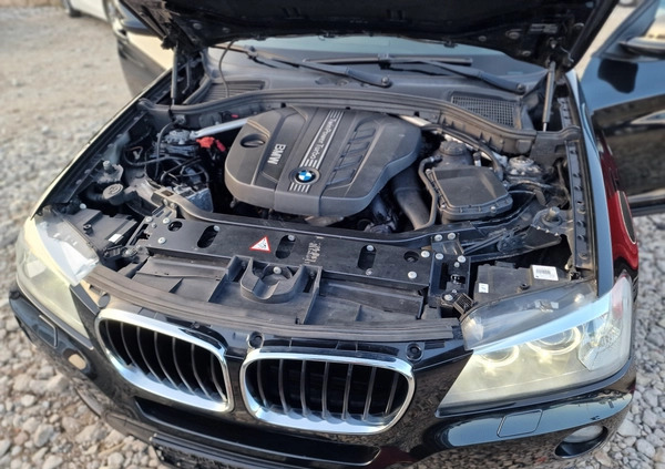 BMW X3 cena 56200 przebieg: 202000, rok produkcji 2013 z Przemyśl małe 631